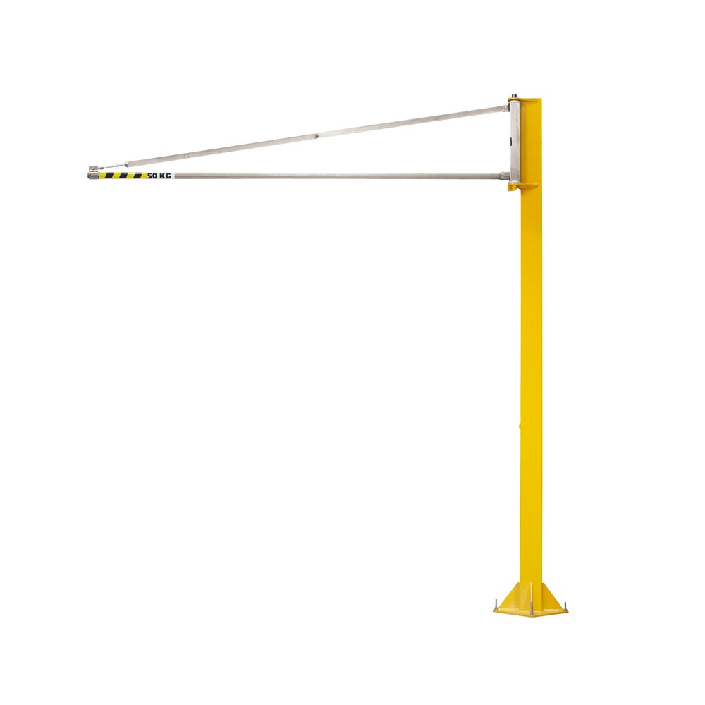 Pillar Jib Crane Overbraced Light 270° PFTL