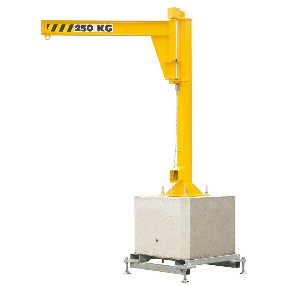 Pillar Jib Crane Underbraced 270° Movable PFI MOB