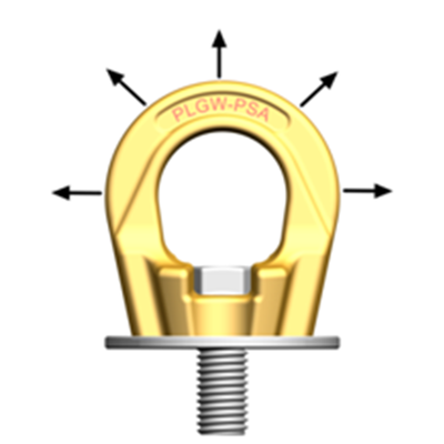 Fall Protection Anchorage Eye Bolt PLGW-PSA