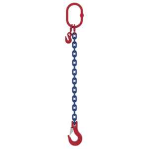Powertex One-Leg Chain Sling with Latch Hook for Heavy Lifting One leg chain sling with SHC latch hook