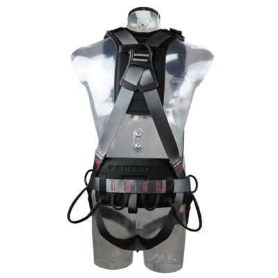 Fall Arrest Harness POWERTEX HW PLUS r-PET from the back