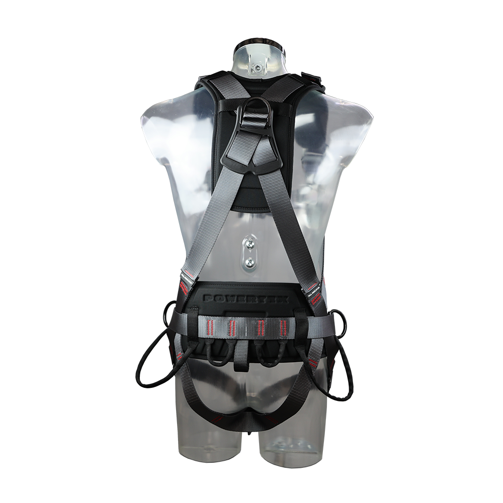 Fall Arrest Harness POWERTEX HW PLUS r-PET from the back