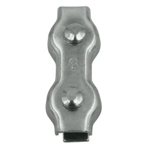 Quality galvanized Wire rope clip Duplex - Wire rope clips for steel wire ropes. Wire Rope Clip Duplex - PCD front