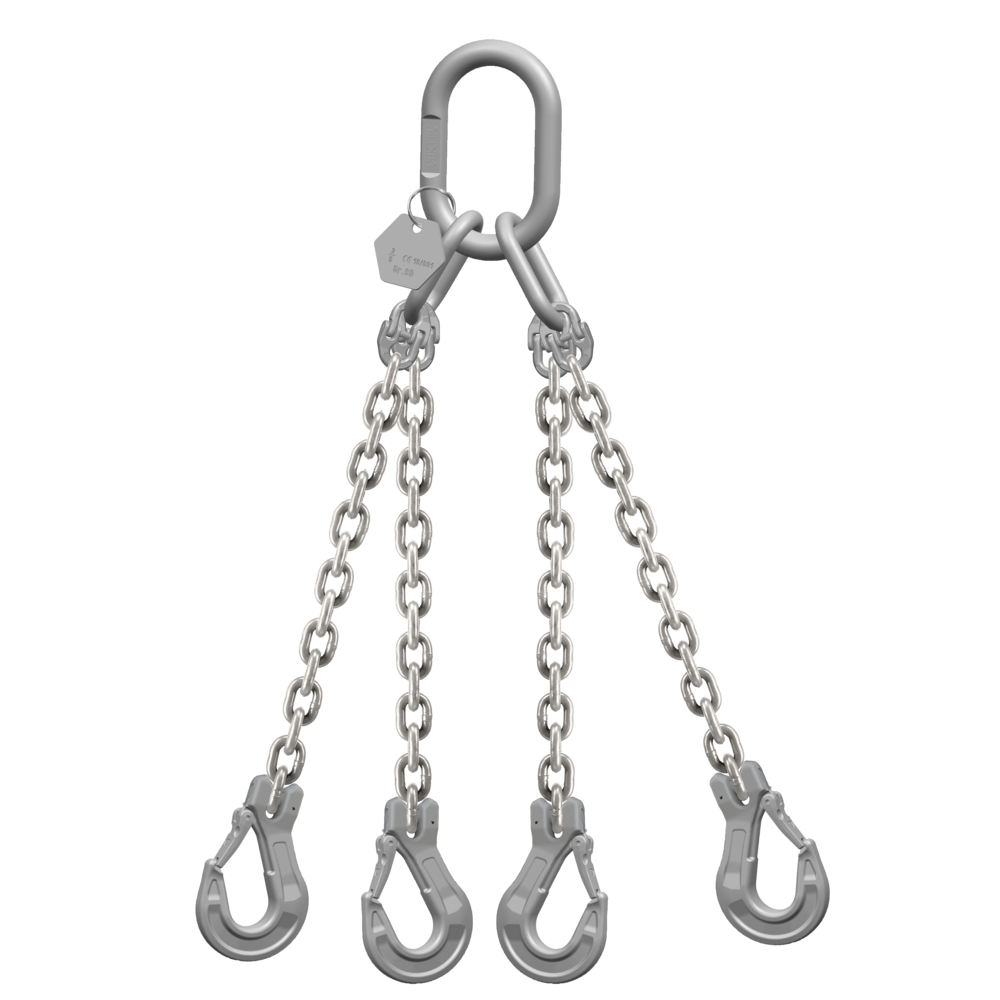 Stainless steel sling 4-leg RCMC-RCL-RCB