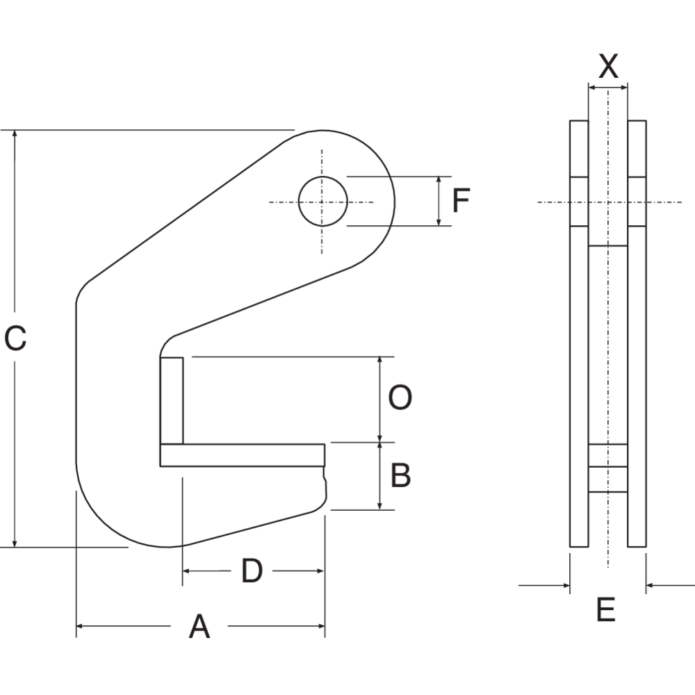 CPH pipe lifting hooks