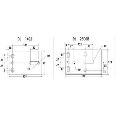 DL winches (NOT FOR LIFTING)