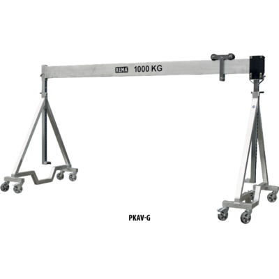  Portal crane REMA PKAV  Mobile, Aluminum