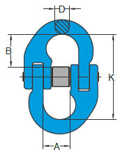 Yoke Connection Link X-015 G100 measurements