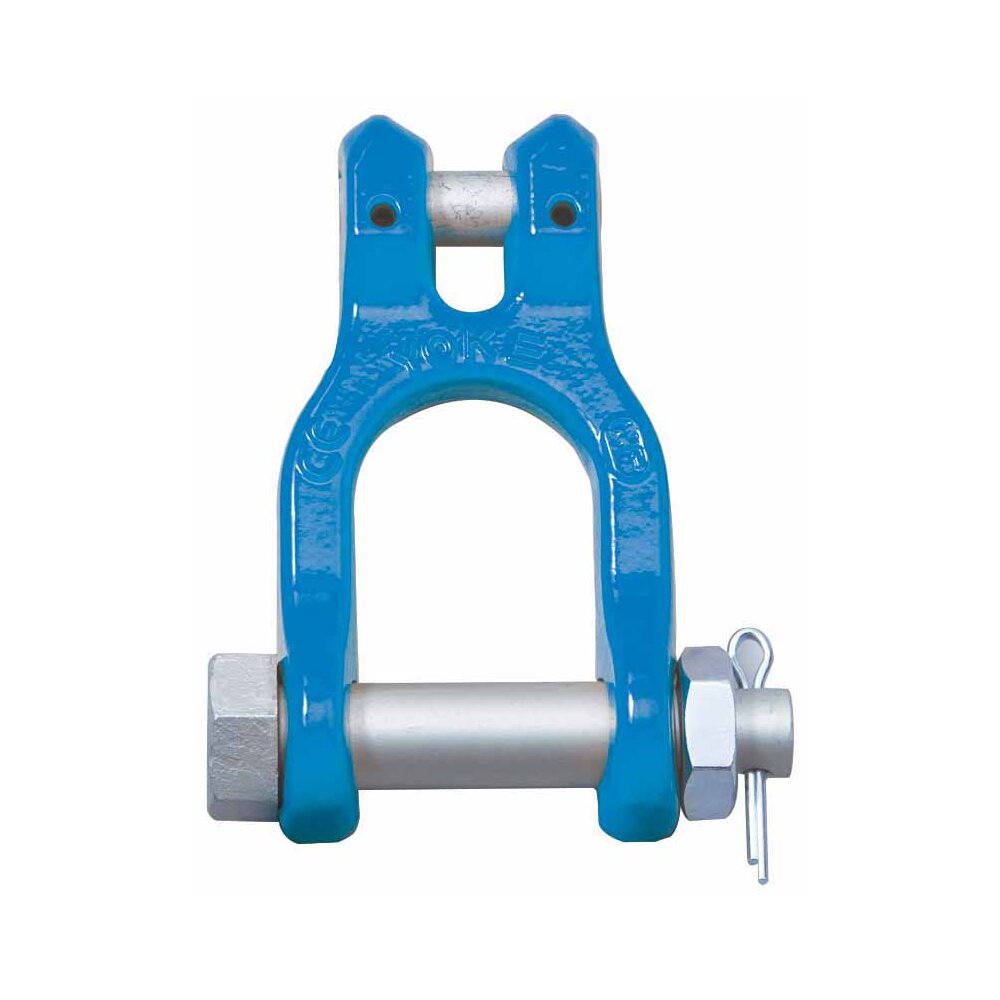 Clevis Shackle X-066, painted grade 100 shackle