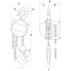 PIH/H100 Cleanroom hand chain hoist