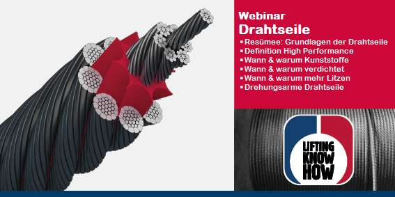 Webinar II - Hochleistungsdrahtseile