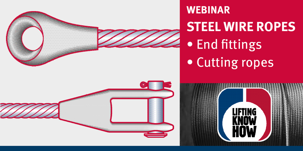 Webinar Steel wire rope end fittings