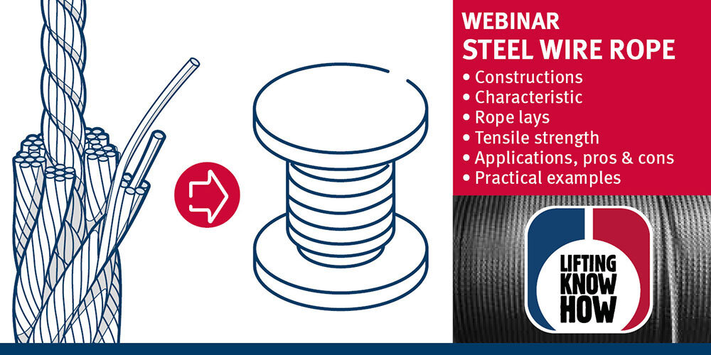 Webinar steel wire rope | © CERTEX Danmark A/S