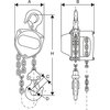 RIH stainless steel hand chain hoist